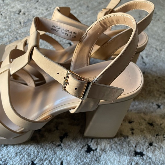 Dreampairs Square toe Chunky Heel Sandals - Picture 12 of 15